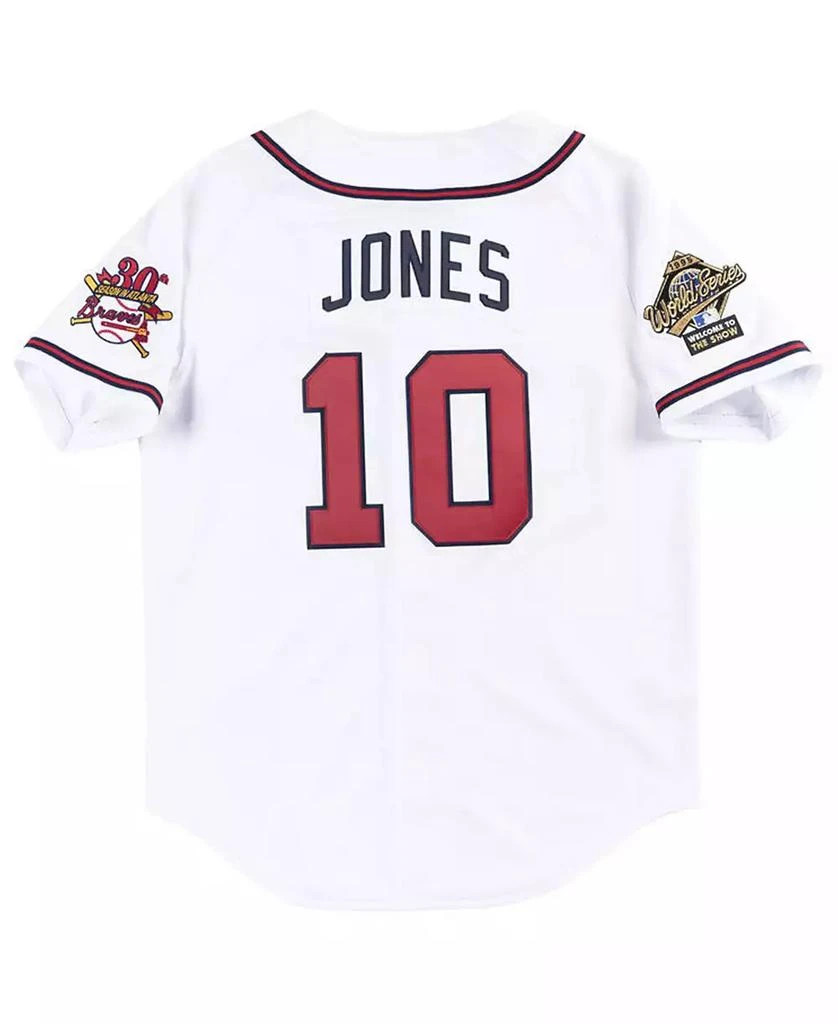 Mitchell & Ness Men's Chipper Jones Atlanta Braves Authentic Cooperstown Jersey 2