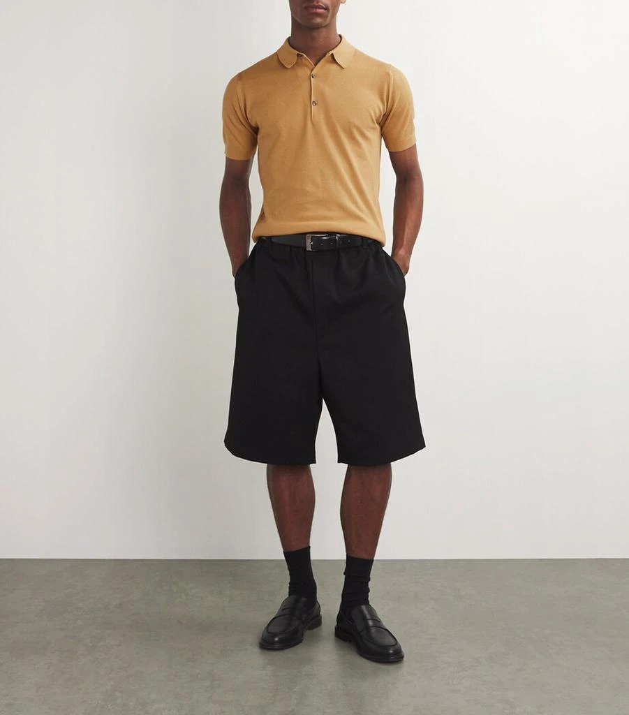 John Smedley Sea Island Cotton Polo Shirt 2