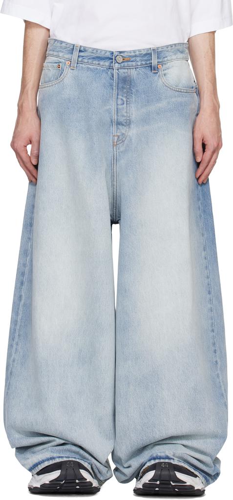 Blue Oversized Baggy Jeans – On Sale Now with Up to 40% Off