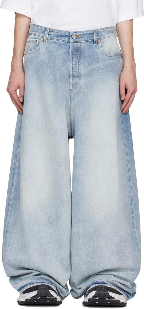 Vetements Blue Oversized Baggy Jeans 1