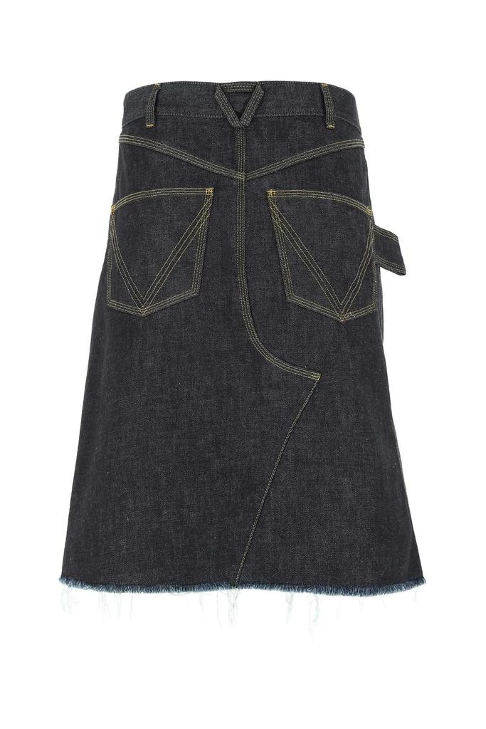 Bottega Veneta Bottega Veneta A-Line Denim Skirt 2
