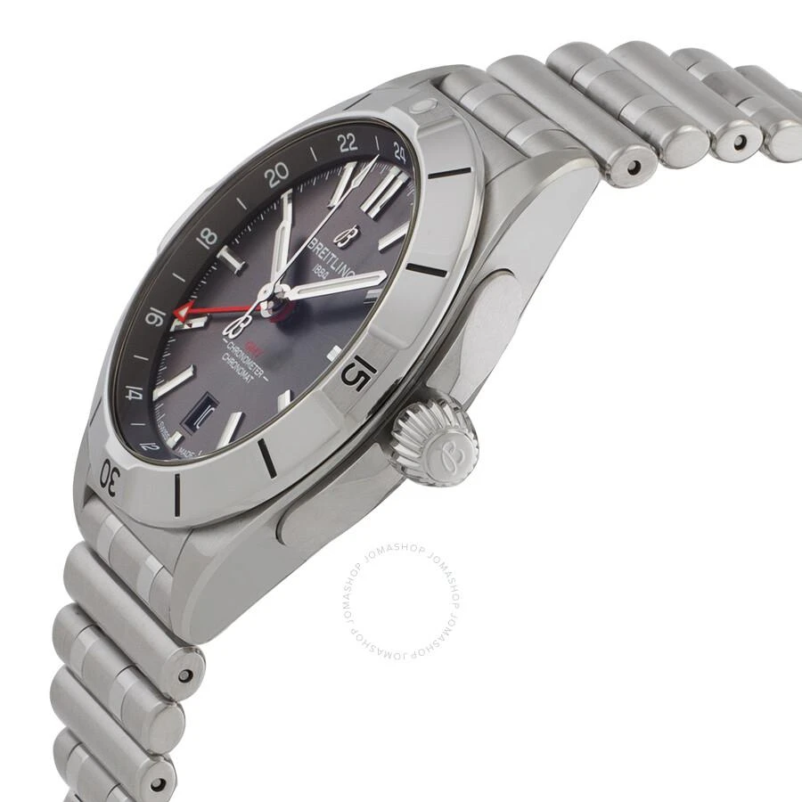 BREITLING Chronomat GMT 40 Automatic Chronometer Grey Dial Men's Watch A32398101M1A1 2