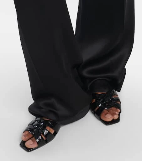 Yves Saint Laurent Tribute Nu Pieds 05 leather slides 4