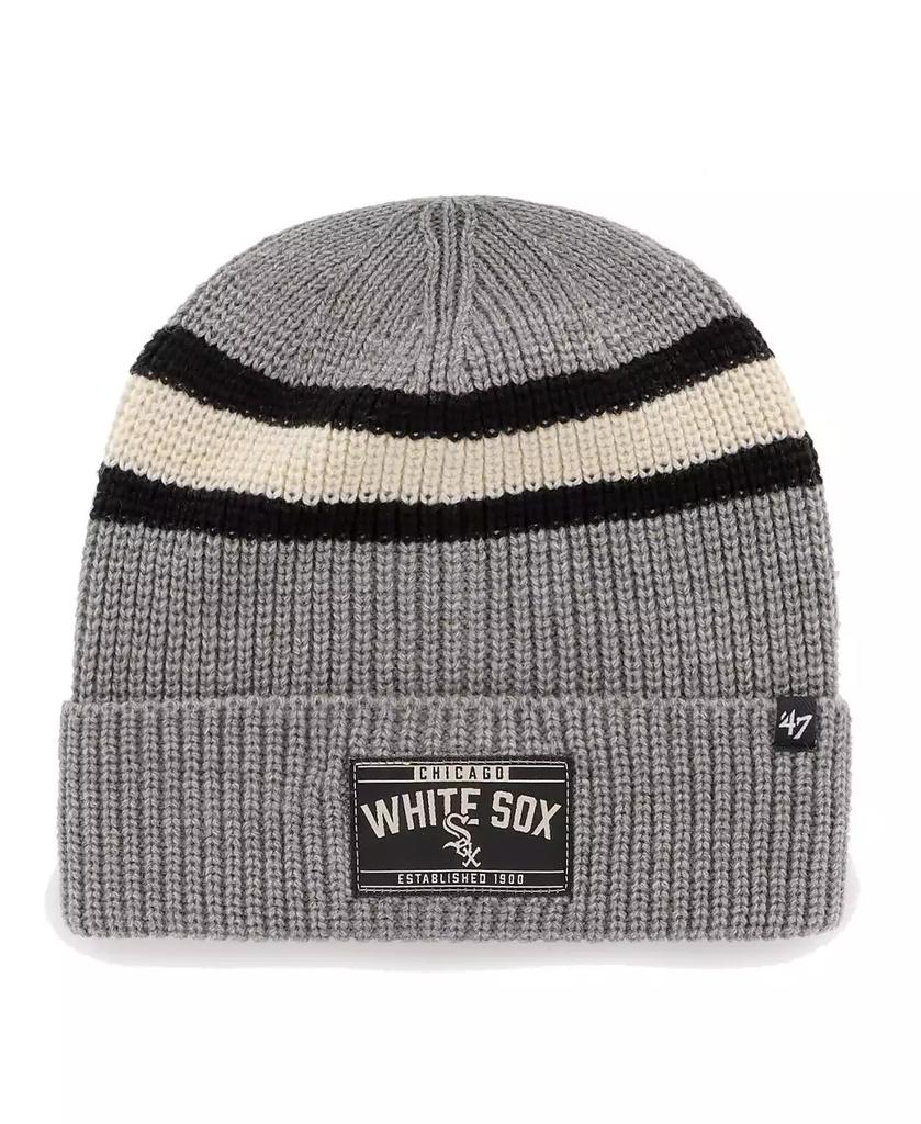 47 Brand Men's Graphite Chicago White Sox Penobscot Cuffed Knit Hat