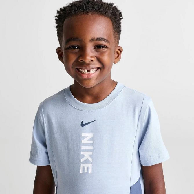 NIKE Little Kids' Nike Hybrid T-Shirt And Shorts Set 5