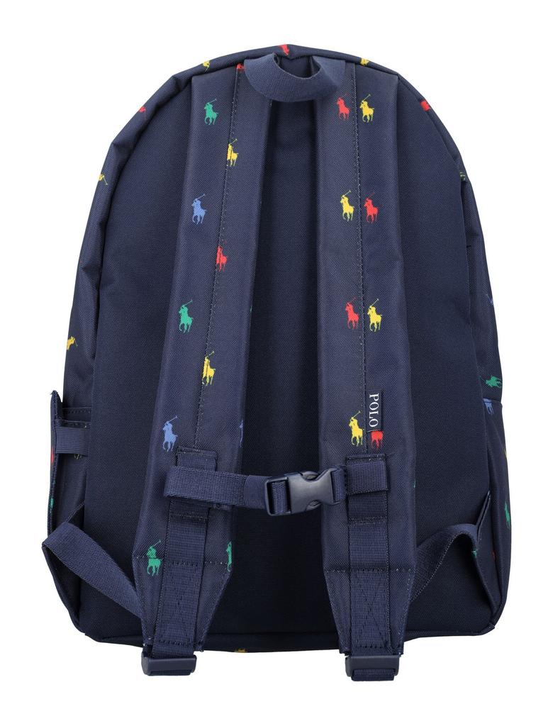US限定【Ralph Lauren ラルフ】★PONY ロゴ Backpack リュック★ Polo Pony Backpack