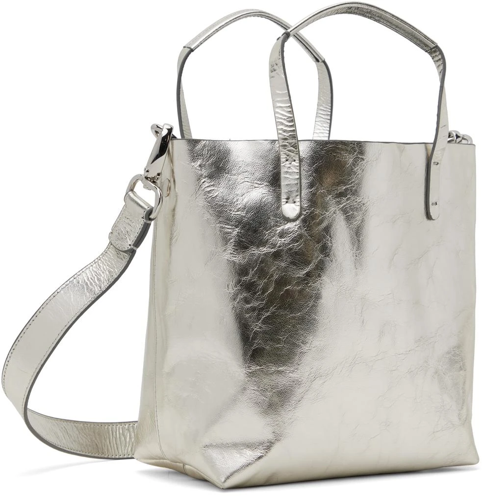 Vivienne Westwood Silver Small Studio Shopper Tote 3