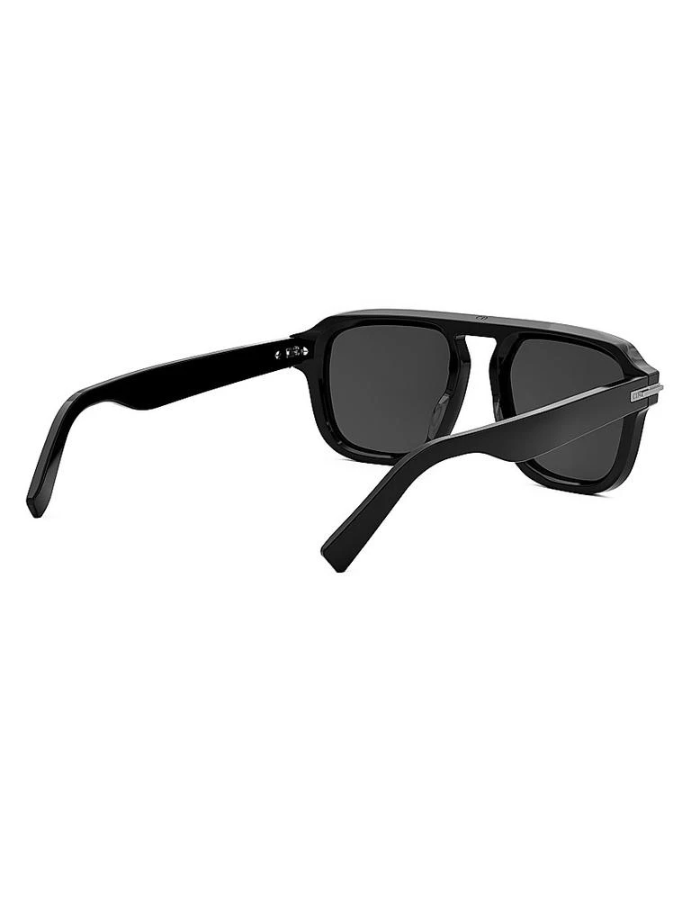 Dior DiorBlackSuit S15I 44MM Rectangular Sunglasses 6