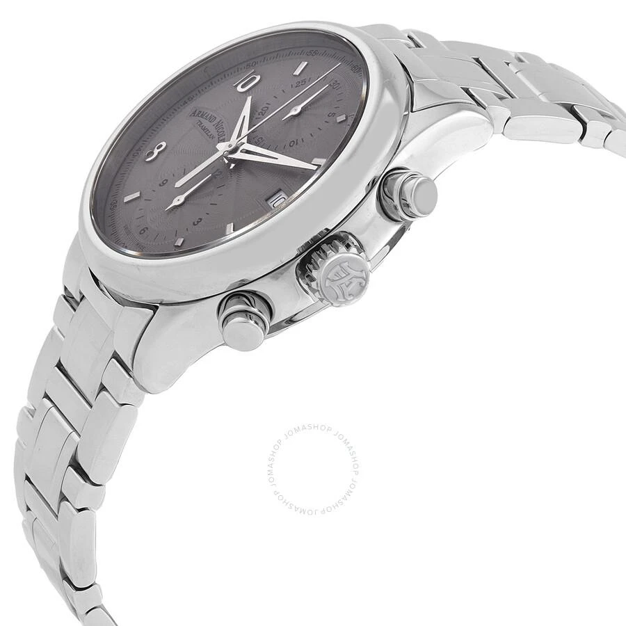 Armand Nicolet M02-4 Chronograph Automatic Grey Dial Men's Watch A844AAA-GR-M9742 2