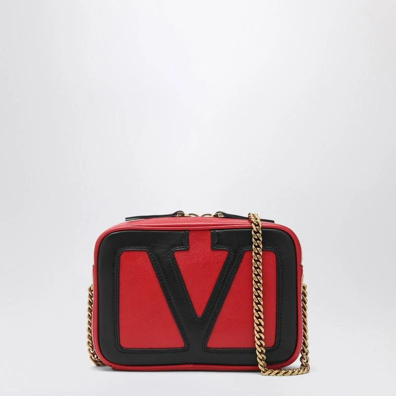 Valentino Viva Superstar chain belt bag red/black