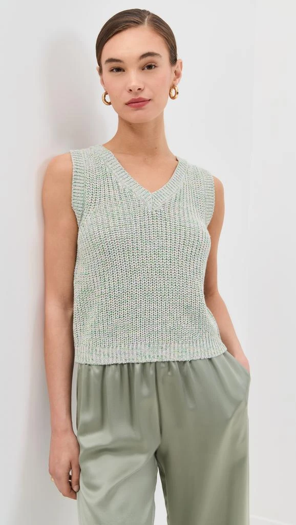 Sablyn Lili V Neck Tank Shell 1