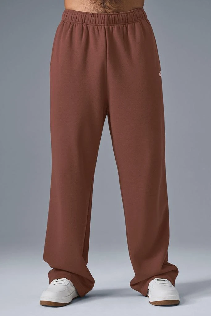 Alo Accolade Straight Leg Sweatpant - Chestnut 2