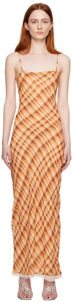 Bec & Bridge Orange Soliel Maxi Dress 1