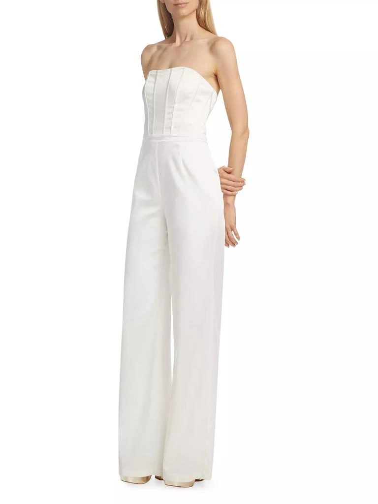 Ramy Brook Mira Strapless Bustier Jumpsuit 4