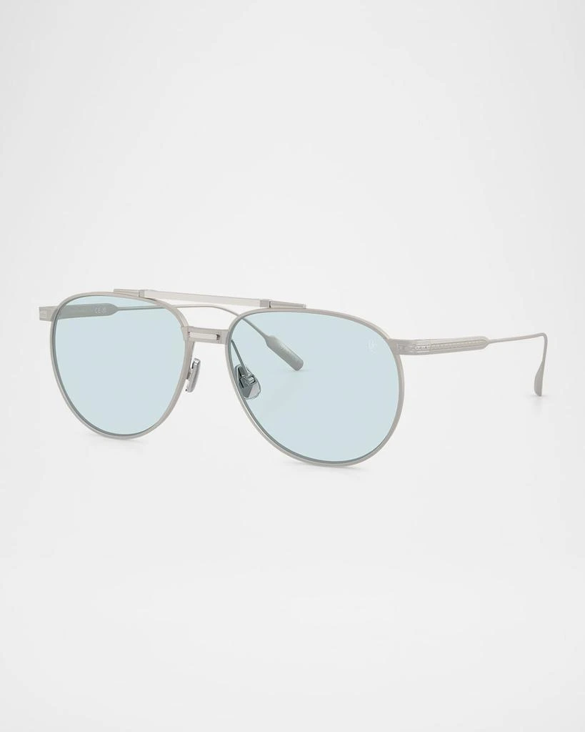 Brunello Cucinelli Men's BC2011ST Aviator Sunglasses 3