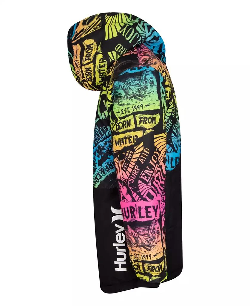 Hurley Big Boys Printed Snowboard Jacket 4