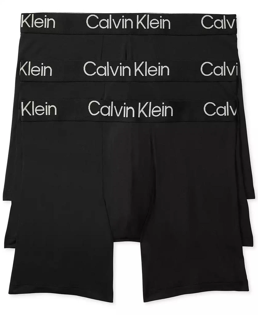 Calvin Klein Men's 3-Pack Ultra Soft Modern Modal Boxer Briefs Underwear 1