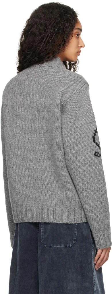 YMC YOU MUST CREATE Gray Bluto Sweater 3