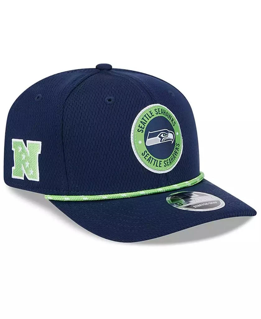 Navy Seattle Seahawks New Era Fitted Hats New Era Youth New Era
