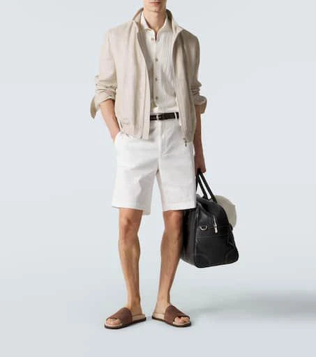 Brunello Cucinelli Suede slides 2