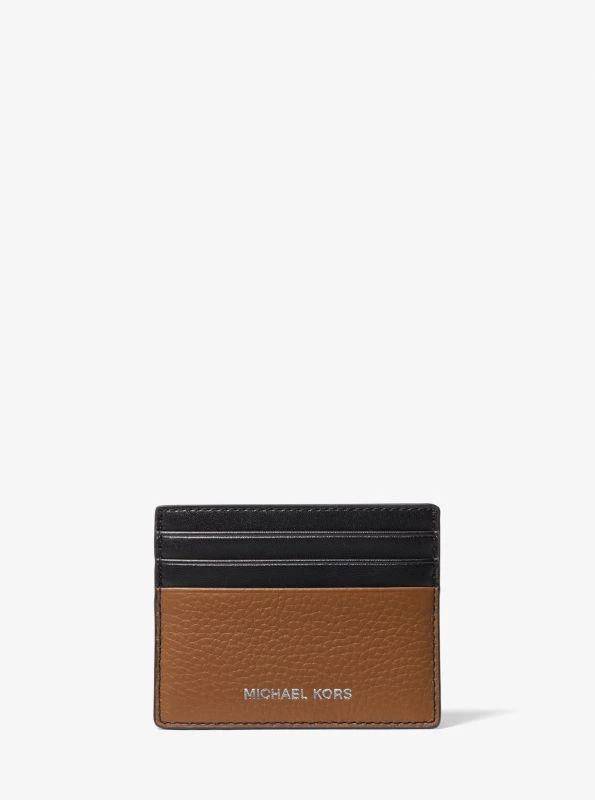 Michael Kors Cooper Pebbled Leather Tall Card Case 1