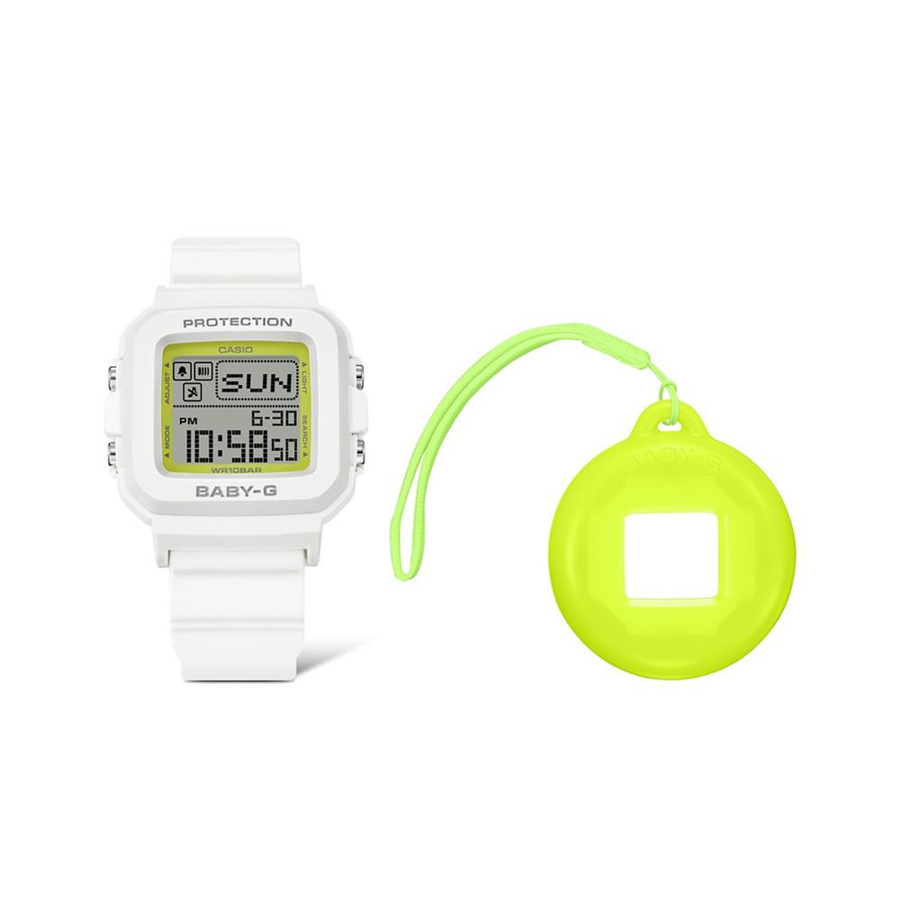 G-Shock G-Shock Women's Digital White Resin Watch, 39mm BGD10K-7