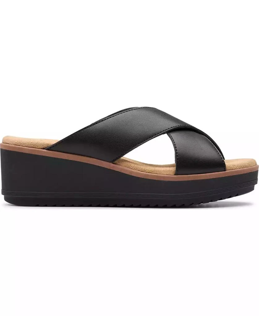 Clarks Collection Women's Wrenly Ivy Wedge Sandals 2