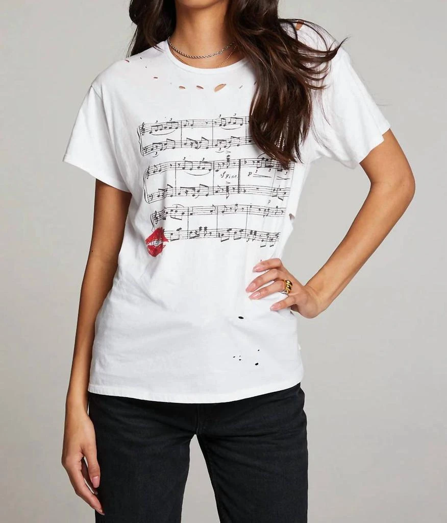 Chaser Chaser - Sheet Music Short Sleeve Tee