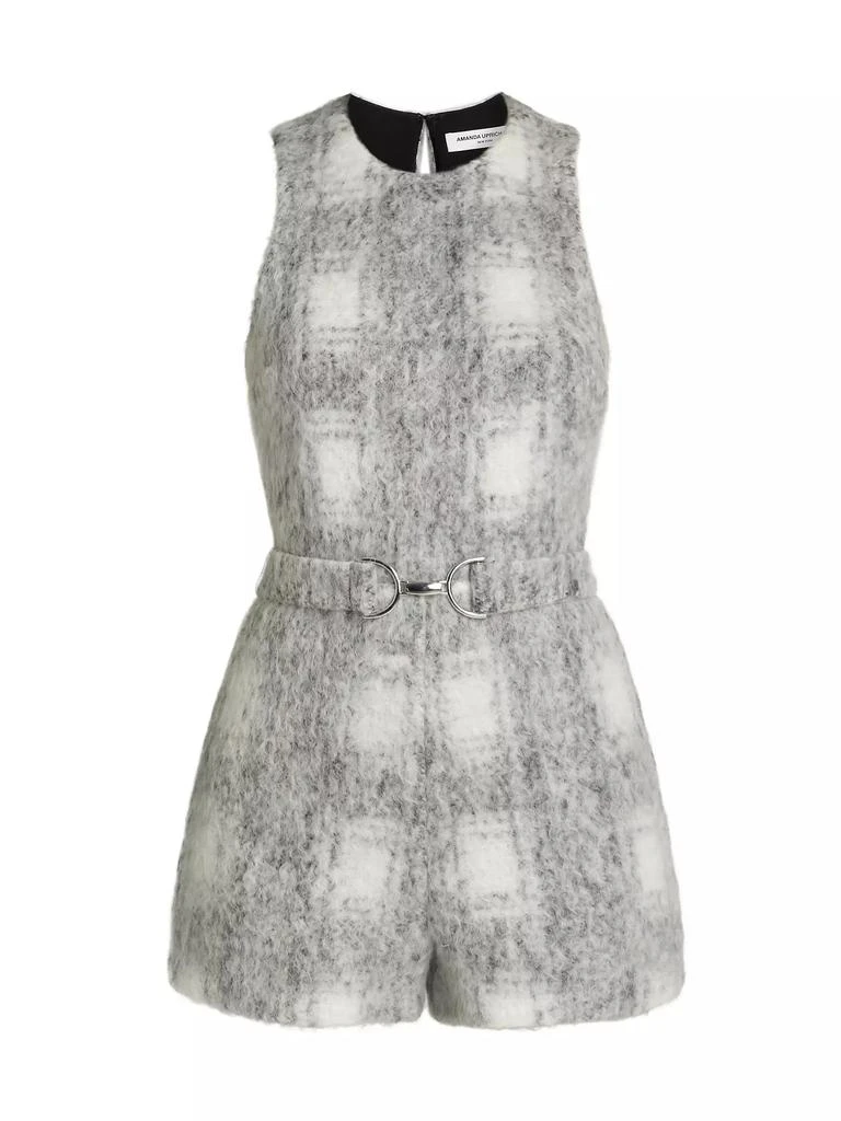 Amanda Uprichard Hazel Wool-Blend Romper 1