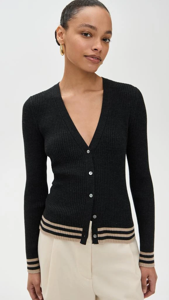Theory Tipped Cardigan 1