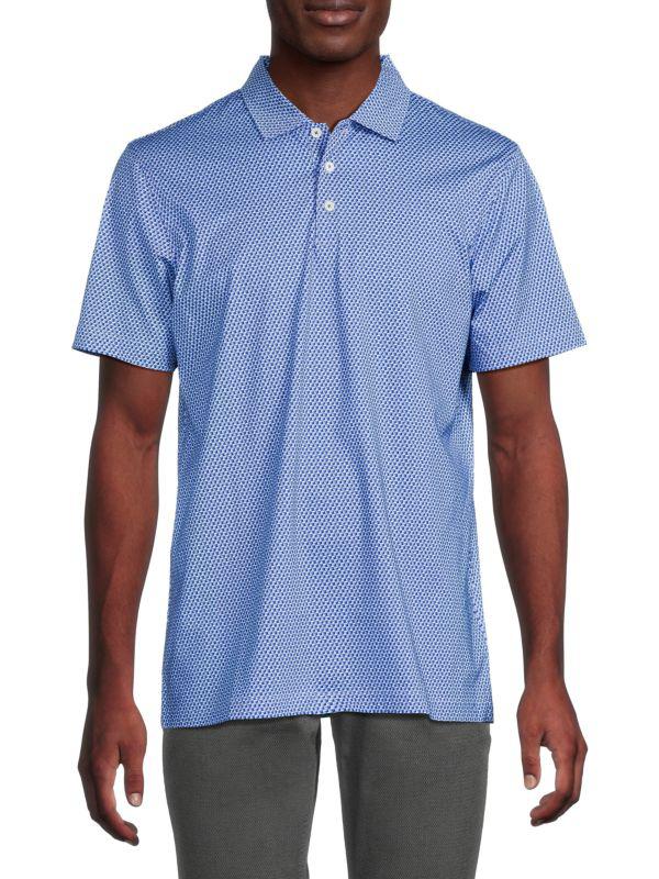 BUGATCHI Victor Micro Geometric Polo
