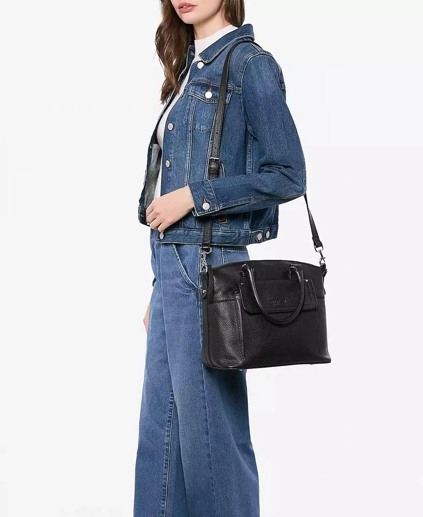 American Leather Co. Vona Convertible Dome Satchel 3