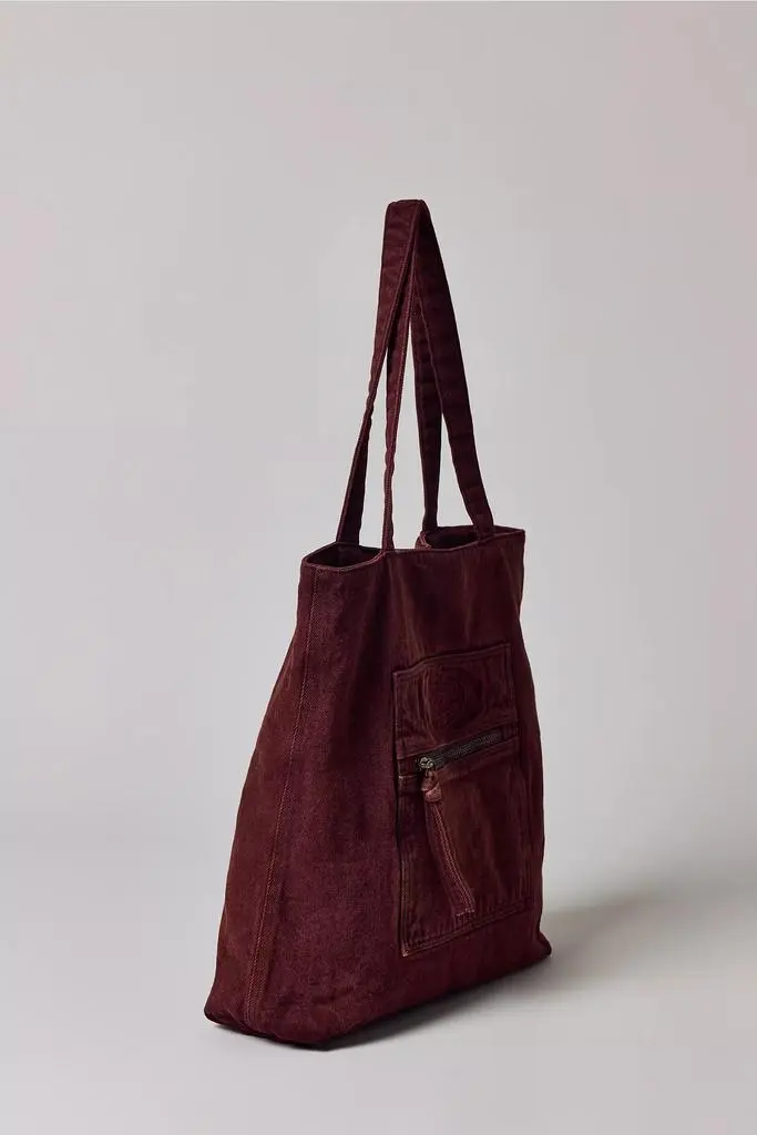 BDG BDG Logo Washed Denim Tote Bag 2