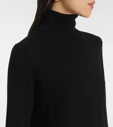 Jardin des Orangers Fringed wool and cashmere sweater dress 4