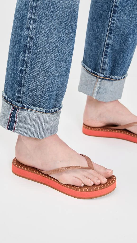 Havaianas Slim Flatform Loop Flip Flops 2