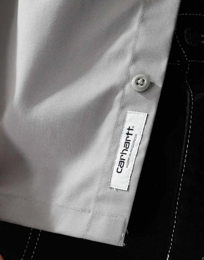 Carhartt WIP Carhartt WIP master shirt in grey 3