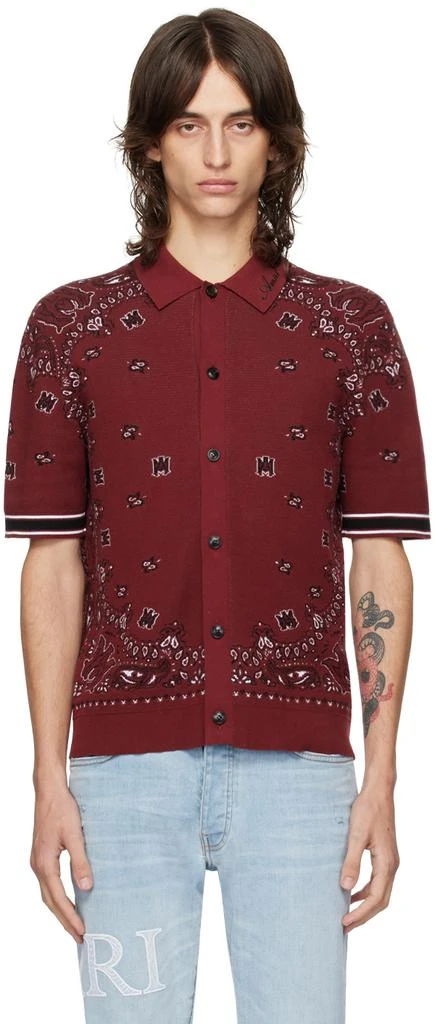 AMIRI Red Bandana Shirt 1
