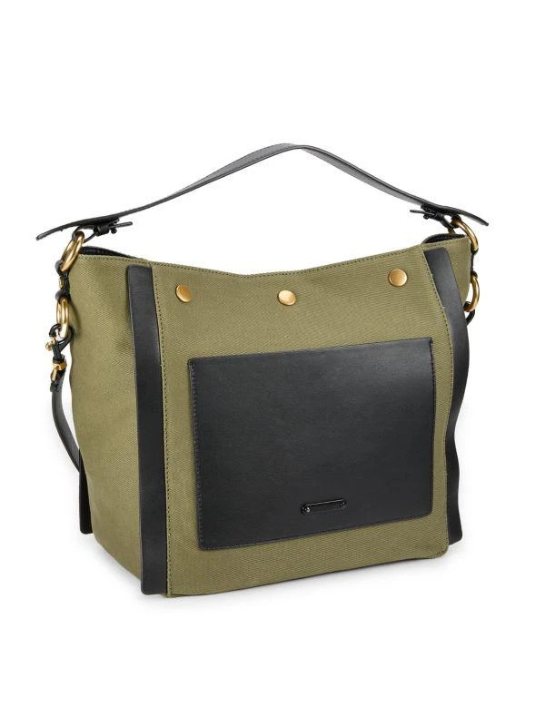 Rebecca Minkoff Leather Trim Shoulder Bag 4