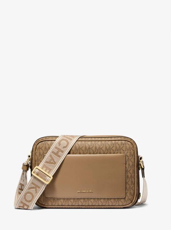 Michael Kors Maeve Large Signature Logo Crossbody Bag 1