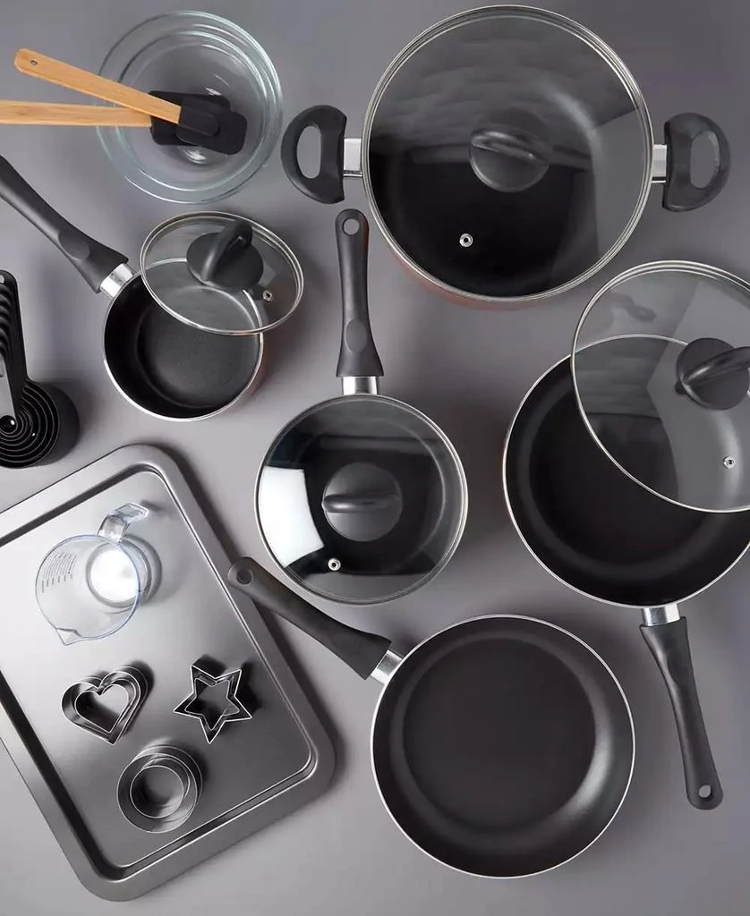 Basic Essentials 29-Pc. Nonstick Aluminum Cookware & Bakeware Set 4