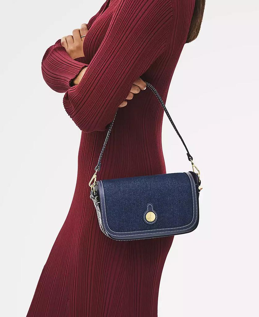 Radley Bathurst Mews Denim Flap Over Crossbody Bag