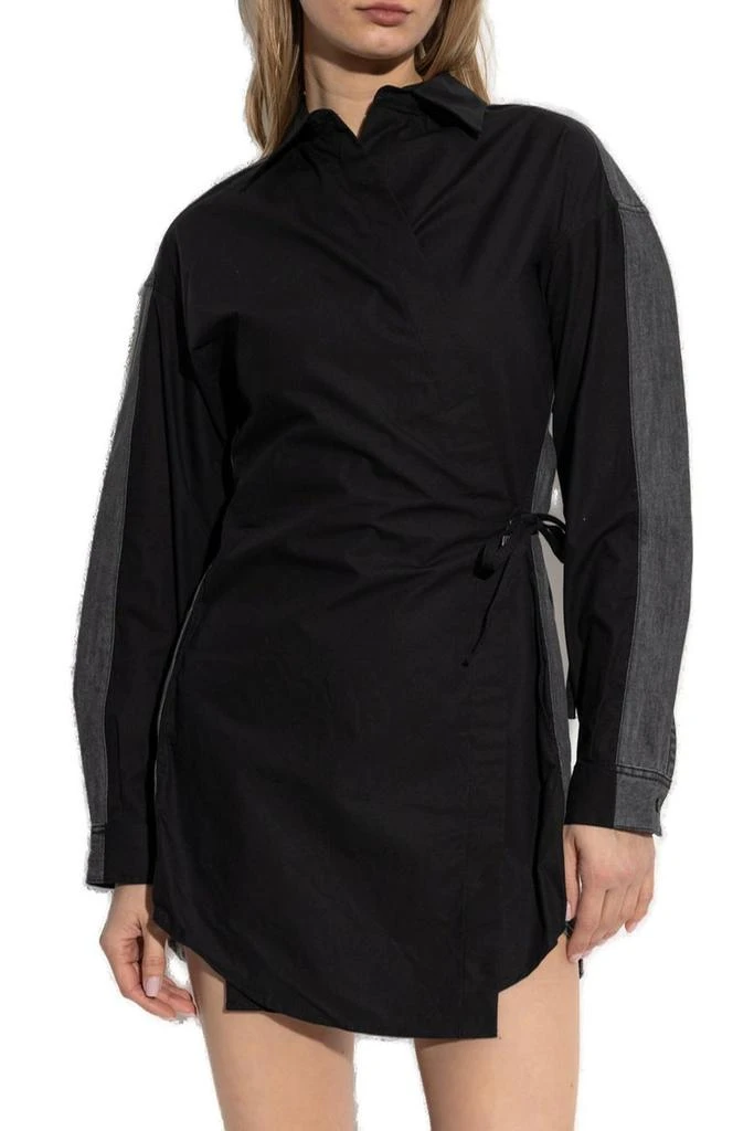 Diesel Diesel D-Elphi-Den Wrap Shirt Dress 2