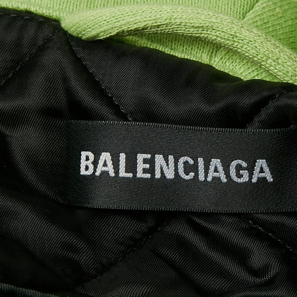 Balenciaga Balenciaga Blue Checked Cotton and Denim Layered Jacket S 5
