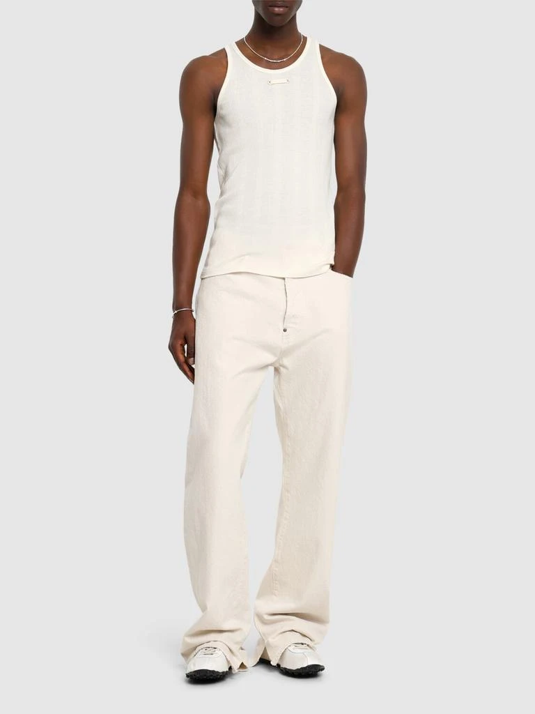 MAISON MARGIELA Cotton & Lyocell Tank Top 1