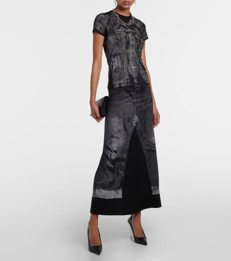 x Jean Paul Gaultier leather wedge pumps – On Sale Now with Up to