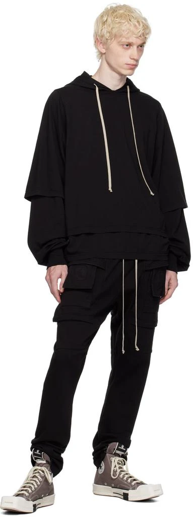 Rick Owens Black Creatch Cargo Pants 4
