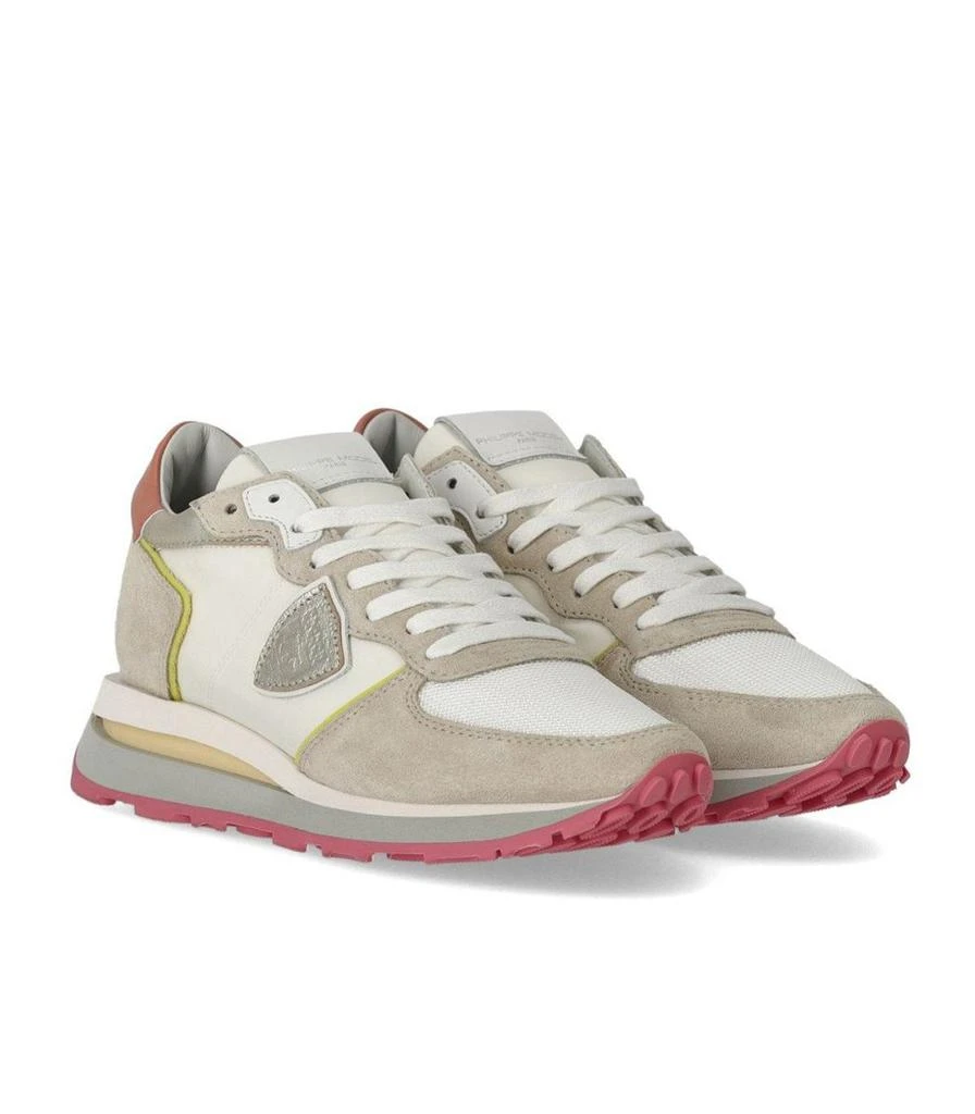 PHILIPPE MODEL Philippe Model Tropez White Pink Sneaker 2