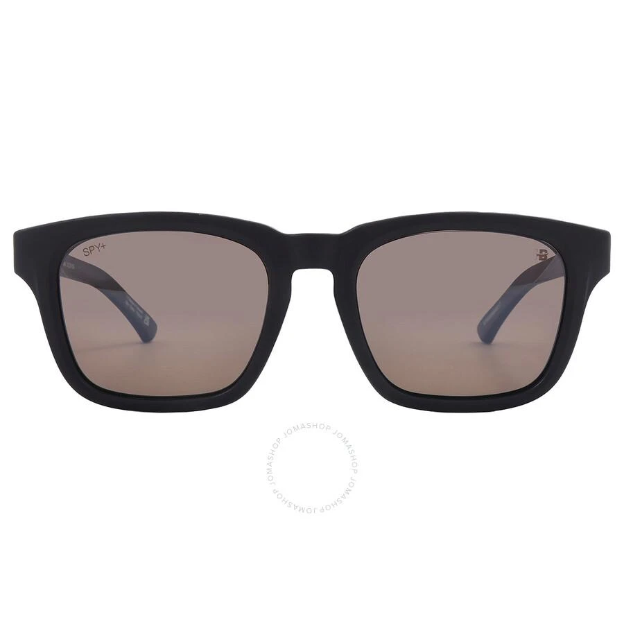 Spy SAXONY Polarized Black Mirror Square Unisex Sunglasses 6700000000217 1