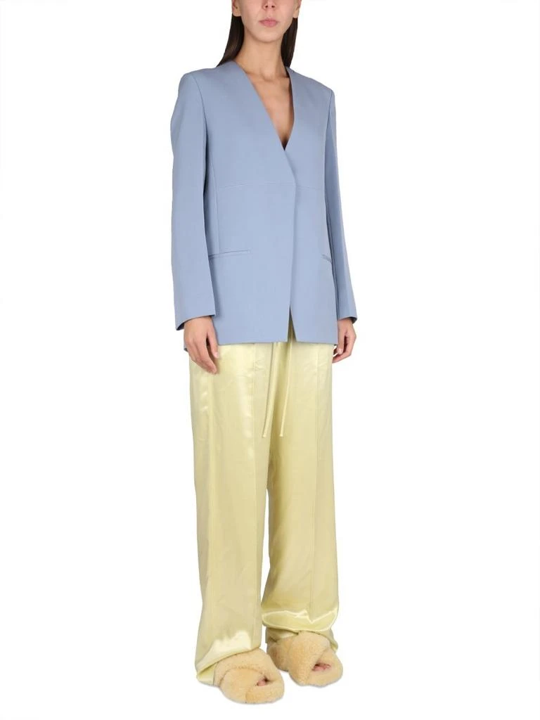 Jil Sander Jil Sander Single-Breast Long-Sleeved Blazer 4