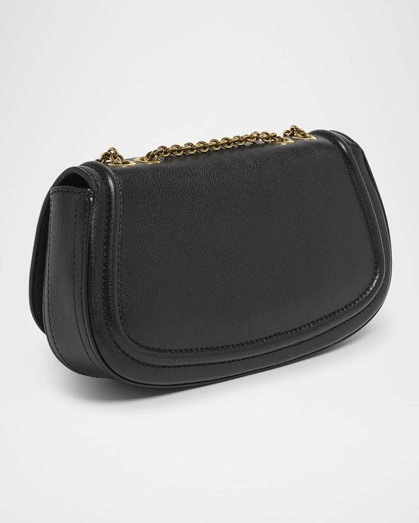 Chloé Horse Medal Wallet on Chain in Grained Leather 3